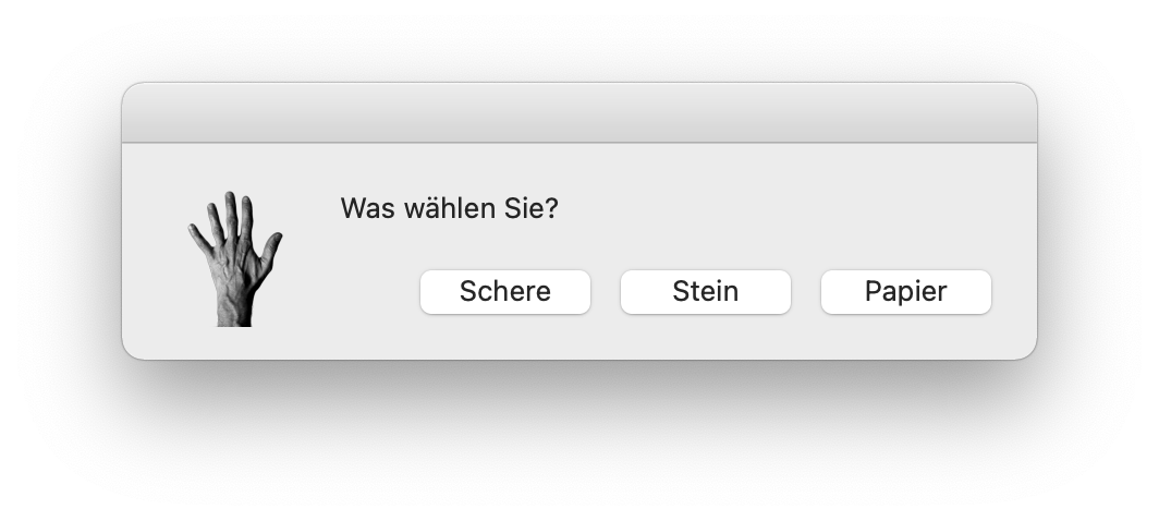 Schere-Stein-Papier