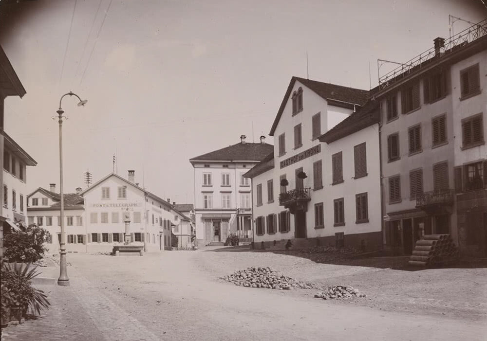 Hotel zur Krone – zwischen 1890 und 1910